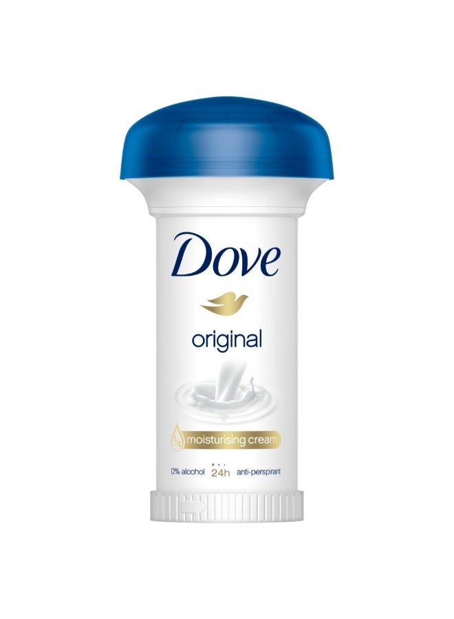Dove Women Antiperspirant Deodorant Rollon Original 50ml - Image 1